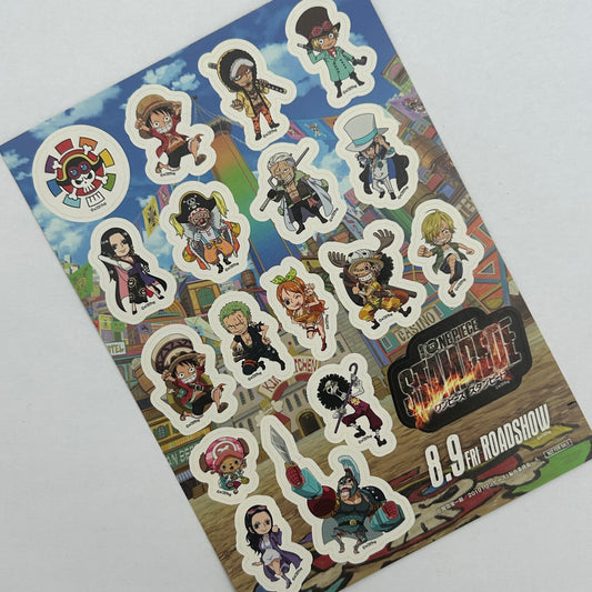 One Piece Stampede Sticker Set