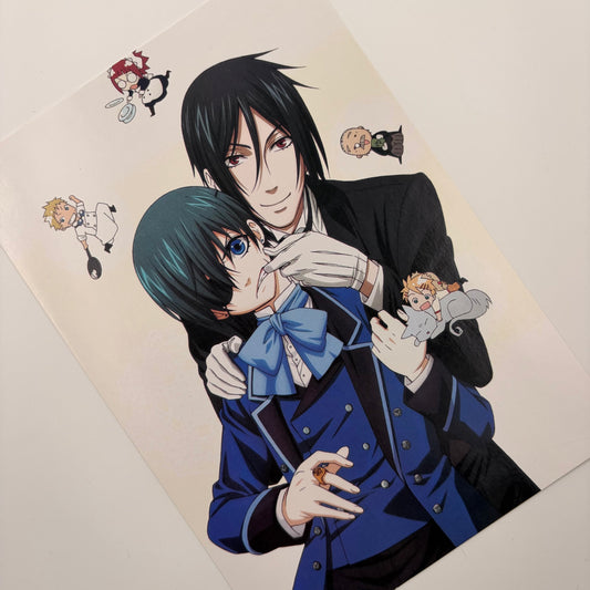 Black Butler Postcard