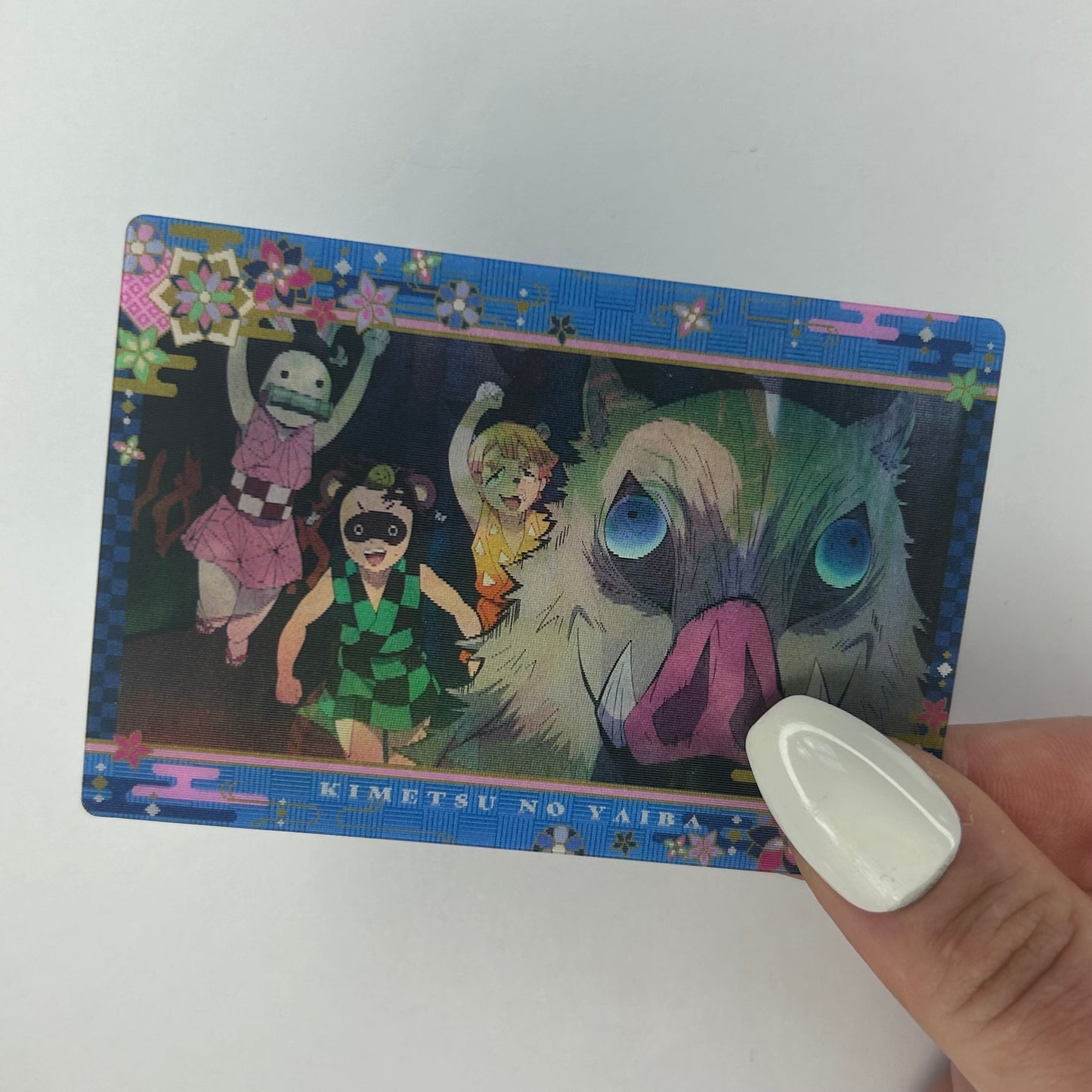 Demon Slayer Zenitsu / Tanjiro Holo Trading Card