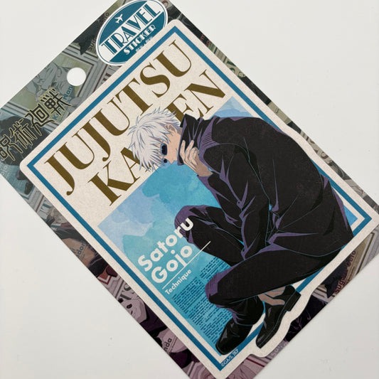 Jujutsu Kaisen Gojo Travel Sticker