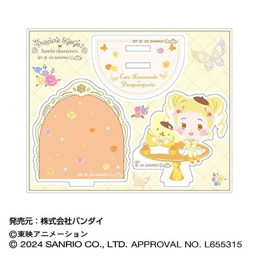 Yes! PreCure x Sanrio ❀ Cure Lemonade x Pom Pom Purin Acryl Ständer