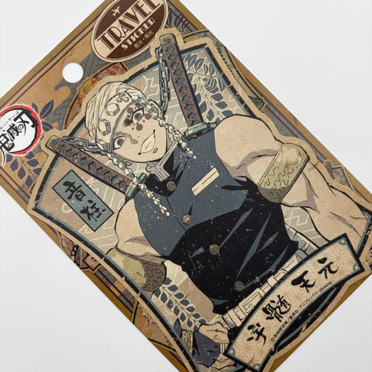 Demon Slayer Tengen Uzui Travel Sticker