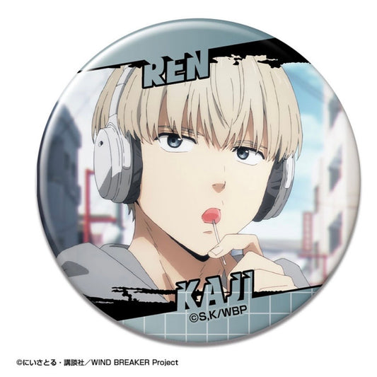 Wind Breaker Ren Kaji Button