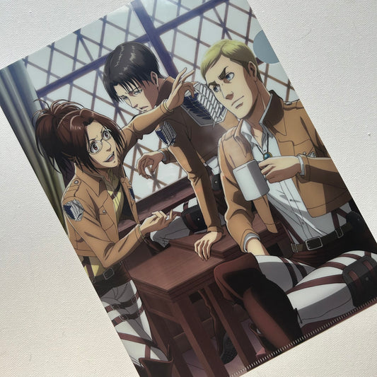 Attack on Titan Levi / Erwin / Hanji Clear File