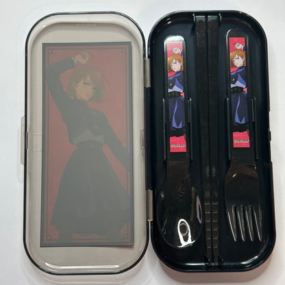 Jujutsu Kaisen Nobara Kugisaki Bento Box Cutlery