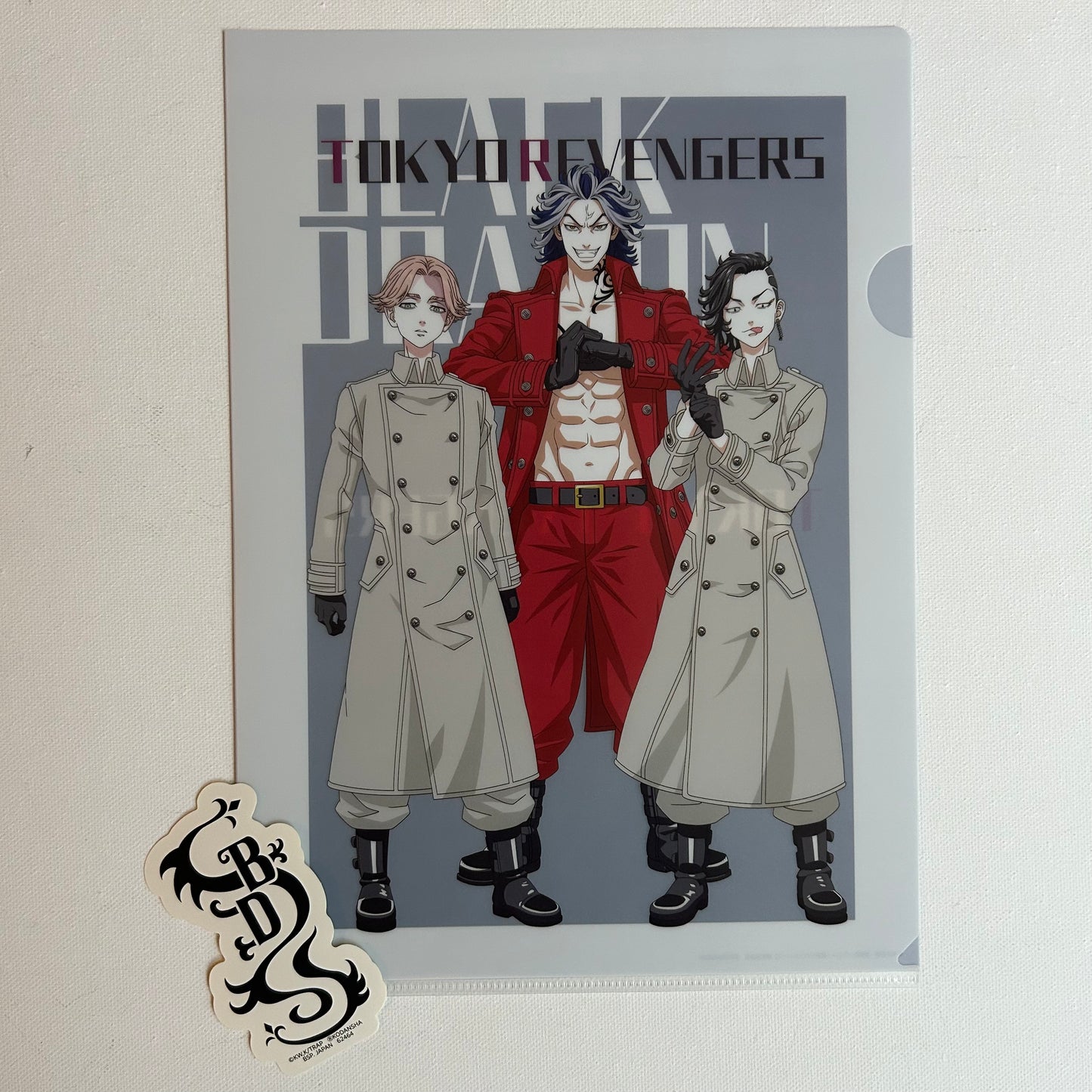 Tokyo Revengers Clear File + Sticker Set