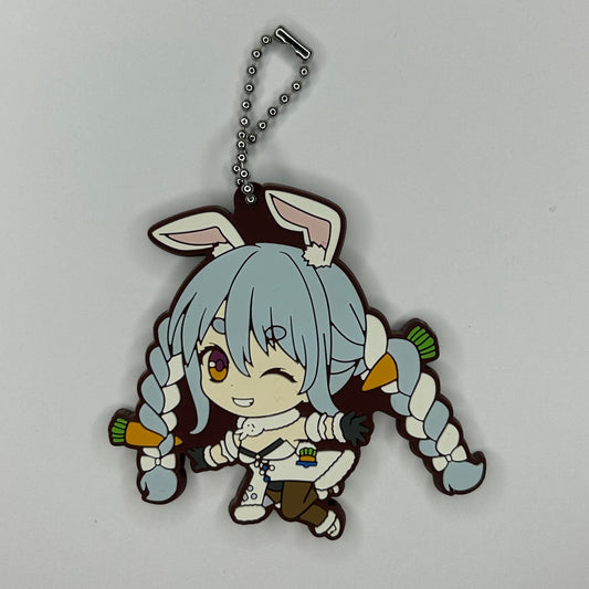 Pekora Usaida Rubber Strap Keychain