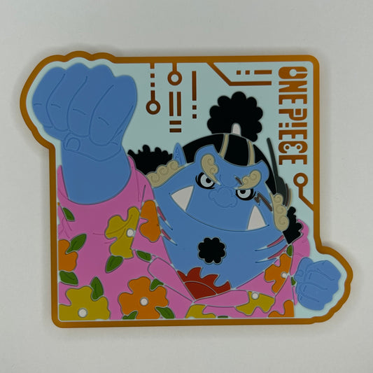 One Piece Jinbei Rubber Coaster