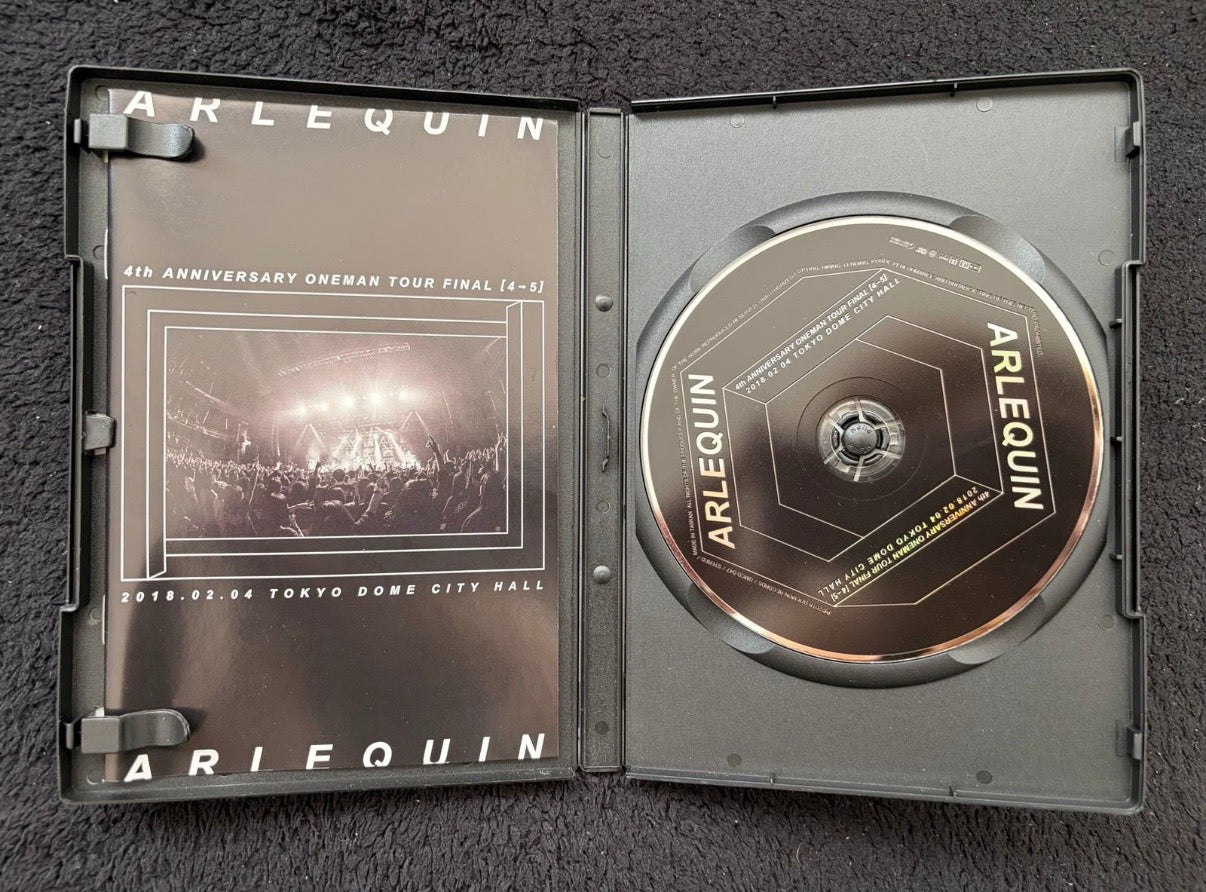 ΛrlequiΩ 4th Anniversary Tour Finale DVD Limited Edition