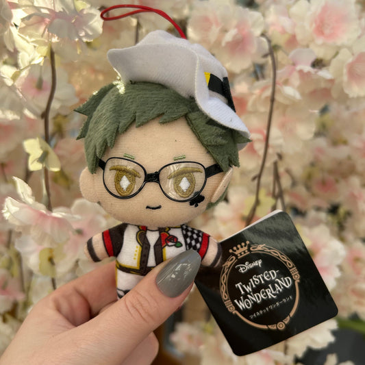 Twisted Wonderland Trey Clover Plush Charm