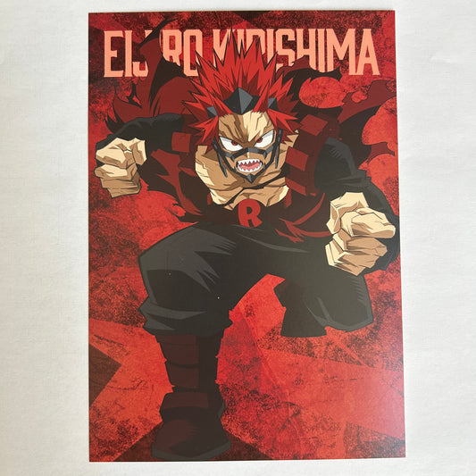 My Hero Academia Eijiro Kirishima XL Postcard