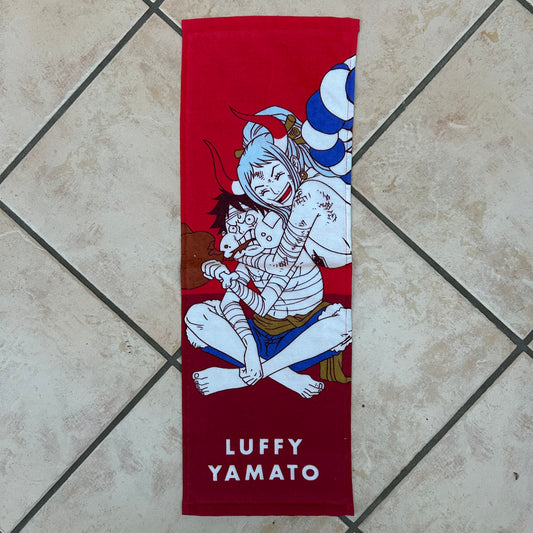 One Piece Luffy & Yamato Handtuch