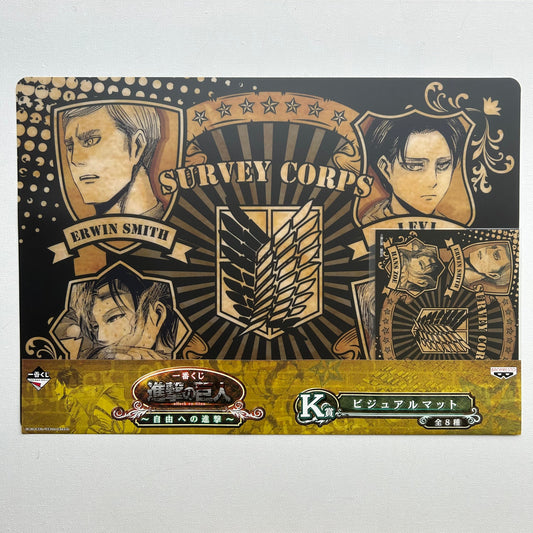 Attack on Titan Survey Corps PVC Clear Poster + Postcard
