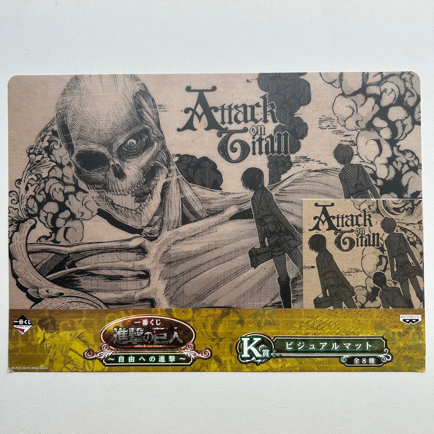 Attack on Titan Survey PVC Clear Poster + Postcard