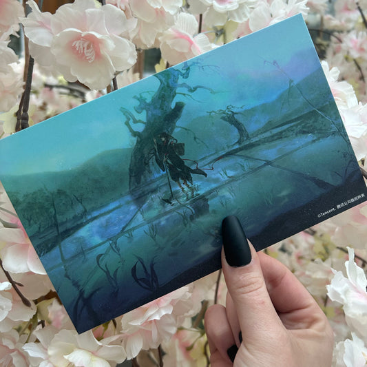Mo Dao Zu Shi Art Postkarte (glitzer)