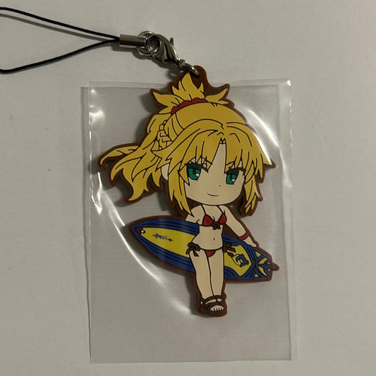 Fate Grand Order Mordred Rubber Strap Keychain
