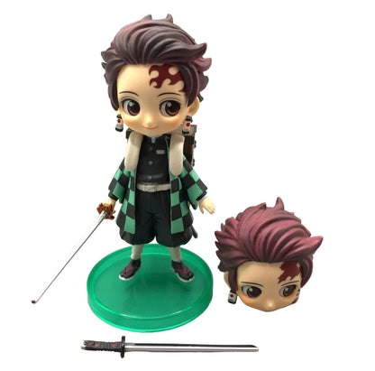 Demon Slayer Tanjiro + Mini Nezuko Petit QPosket Figur