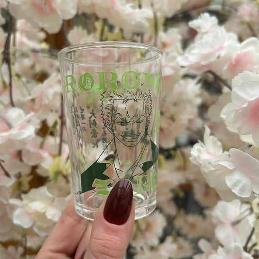 One Piece Zoro Glass