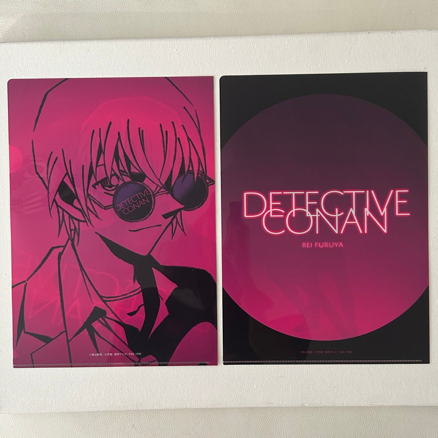 Detektiv Conan Furuya Rei Clear File Set