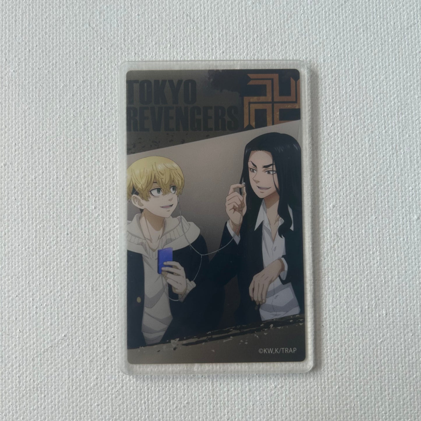 Tokyo Revengers Chifuyu / Baji Clear Trading Card