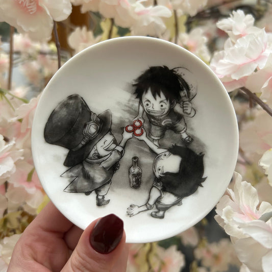 One Piece Luffy / Sabo / Ace Plate