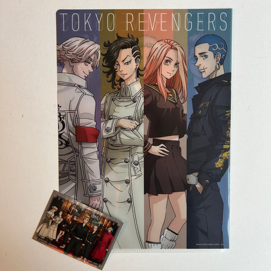 Tokyo Revengers Clear File + Sticker Set