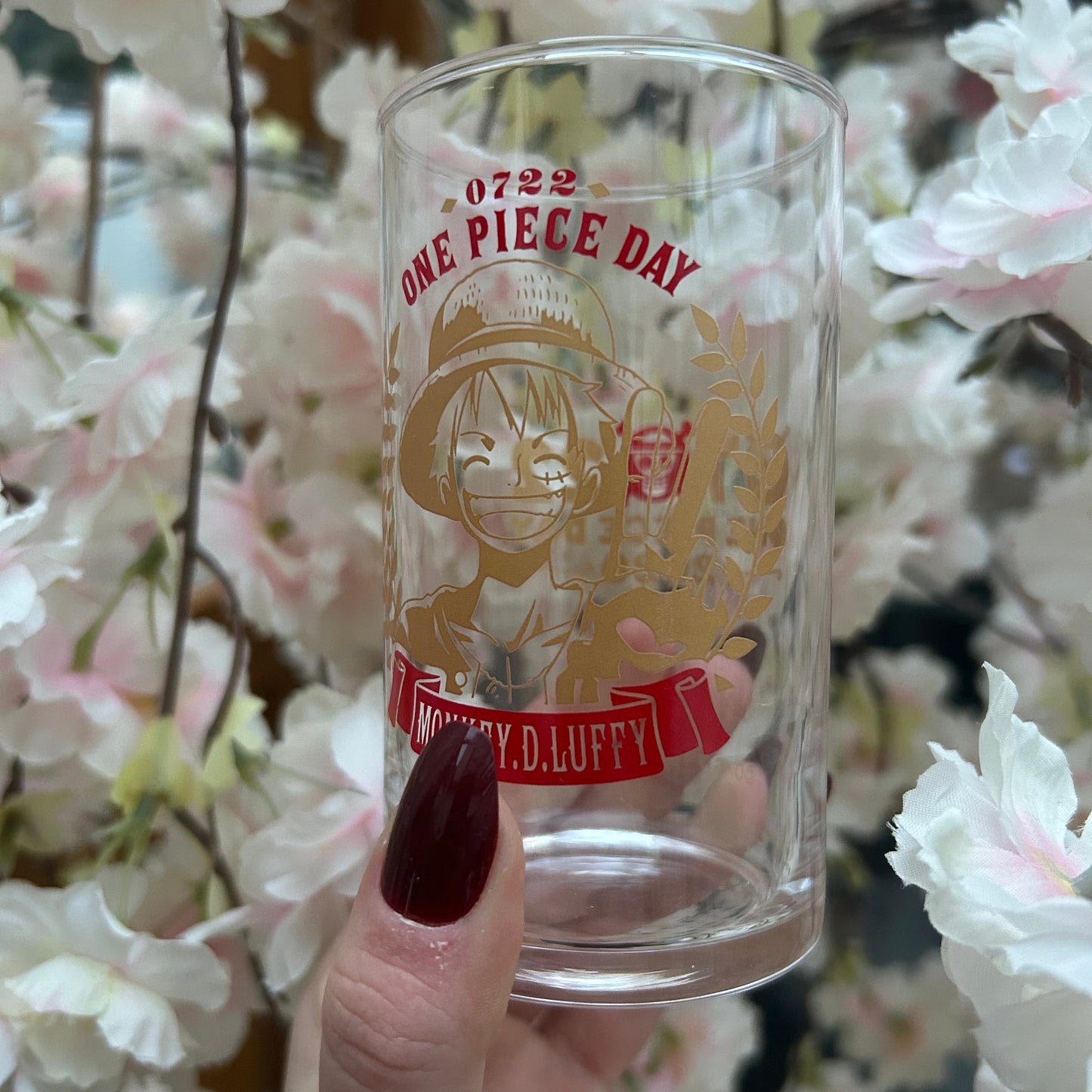 One Piece Luffy Glass
