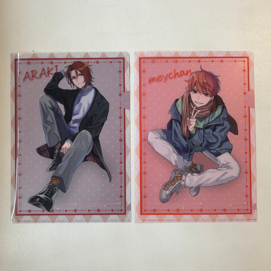 Araki / Meychan Mini Clear File Set