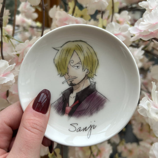 One Piece Sanji Plate