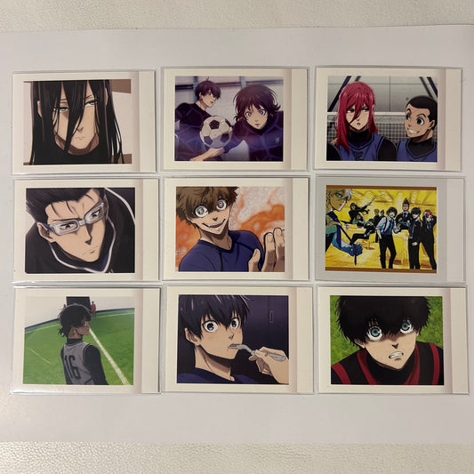 Blue Lock Polaroid Card Set