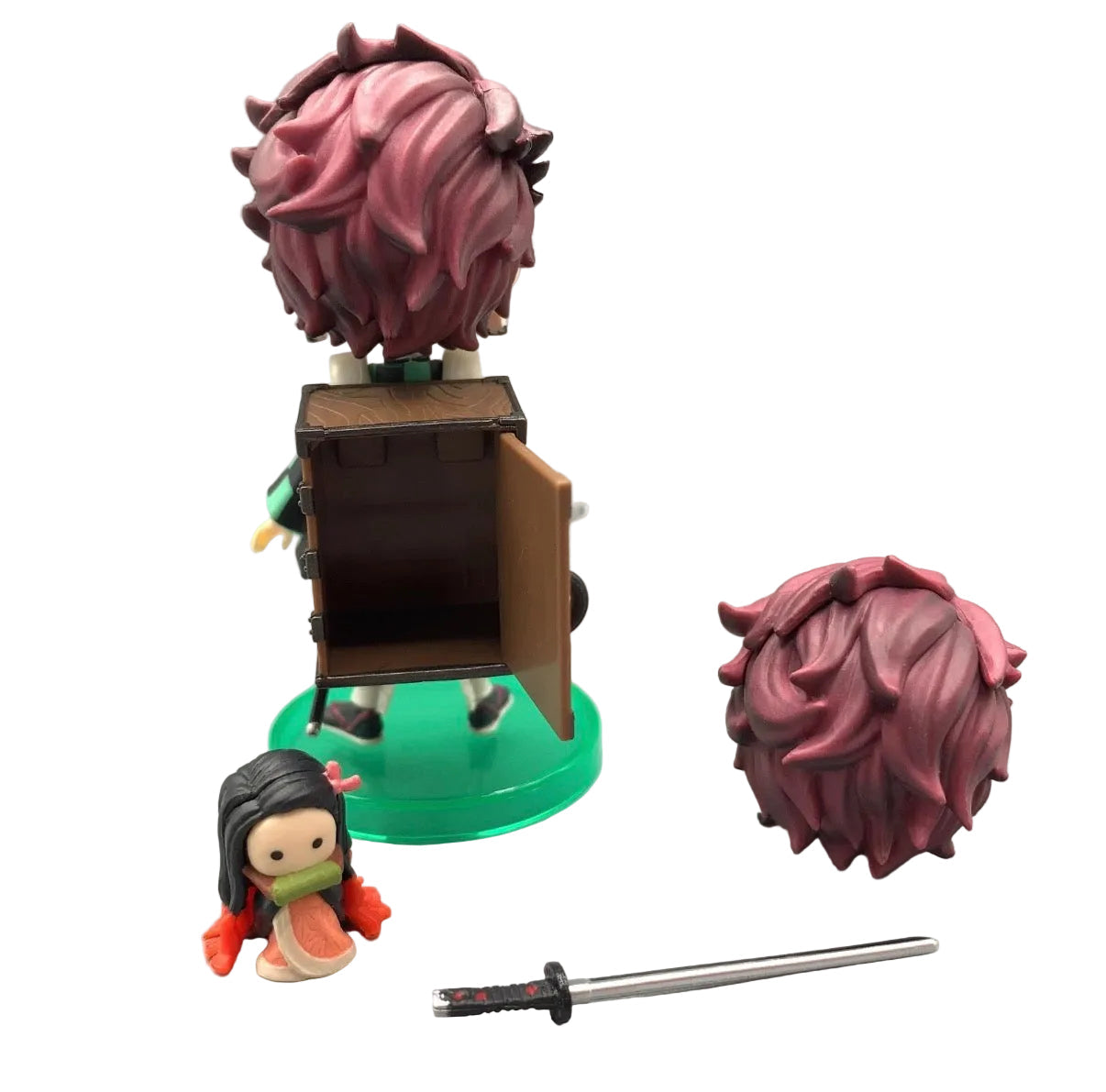 Demon Slayer Tanjiro + Mini Nezuko Petit QPosket Figur