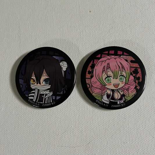 Demon Slayer Chibi Buttons