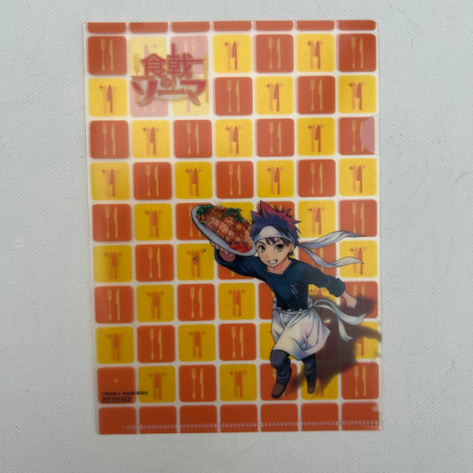 Food Wars Mini Clear File