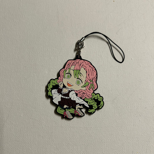 Demon Slayer Mitsuri Kanroji Rubber Strap Keychain
