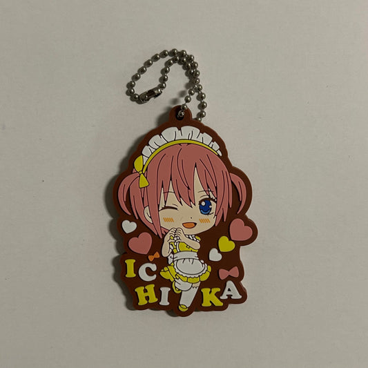 Quintessential Quintuplets Miku Nakano Rubber Strap Keychain