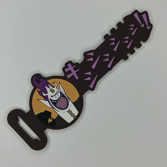 One Piece Gecko Moria Rubber Bracelet