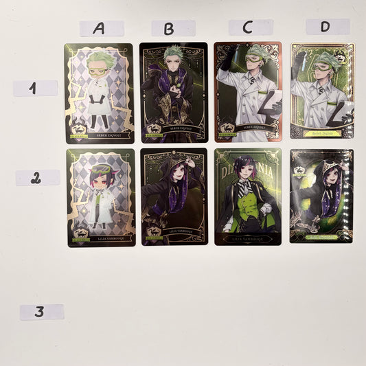 Twisted Wonderland Lilia Vanrouge & Sebek Zigvolt Trading Cards