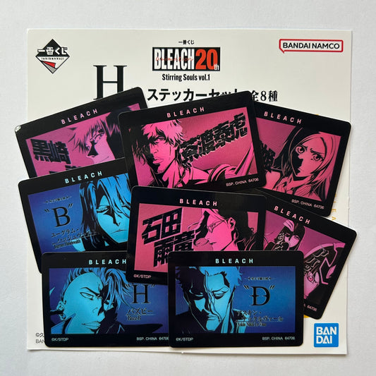 Bleach Sticker Set