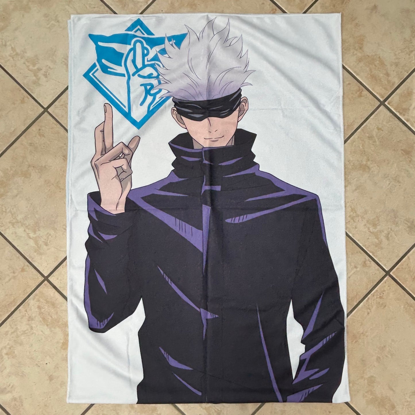 Jujutsu Kaisen Satoru Gojo XL Handtuch
