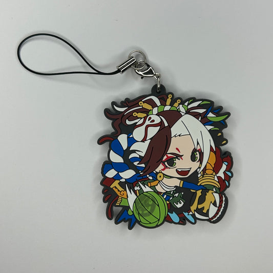 Monster Strike Rubber Strap Keychain