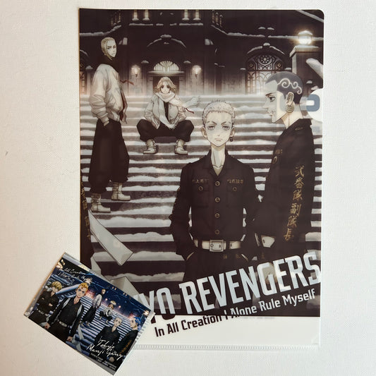 Tokyo Revengers Clear File + Sticker Set