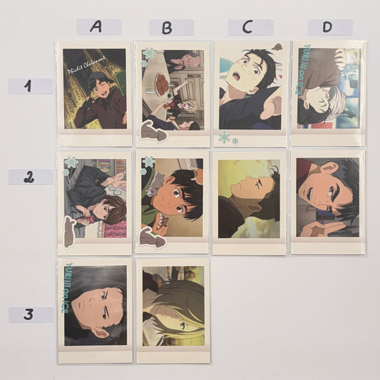 Yuri!!! on ice Polaroid Trading Card