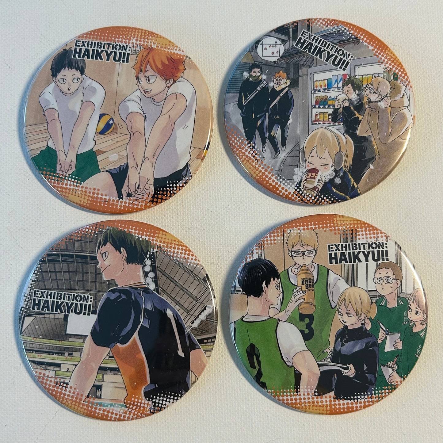 Haikyu! Exhibition Button