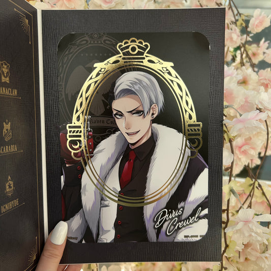 Twisted Wonderland Divus Crewel Deluxe Art Display