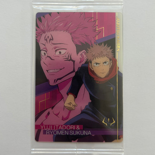 Jujutsu Kaisen Yuji & Sukuna Trading Card