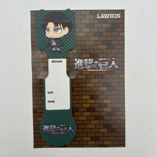 Attack on Titan Levi Luggage Tag Set