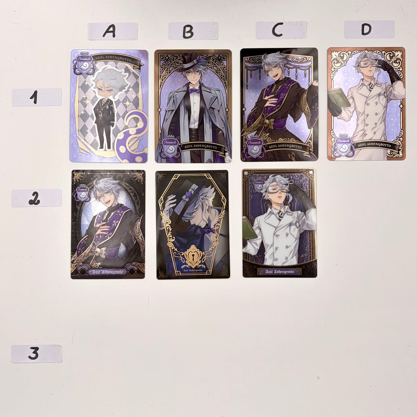Twisted Wonderland Azul Ashengrotto Trading Cards