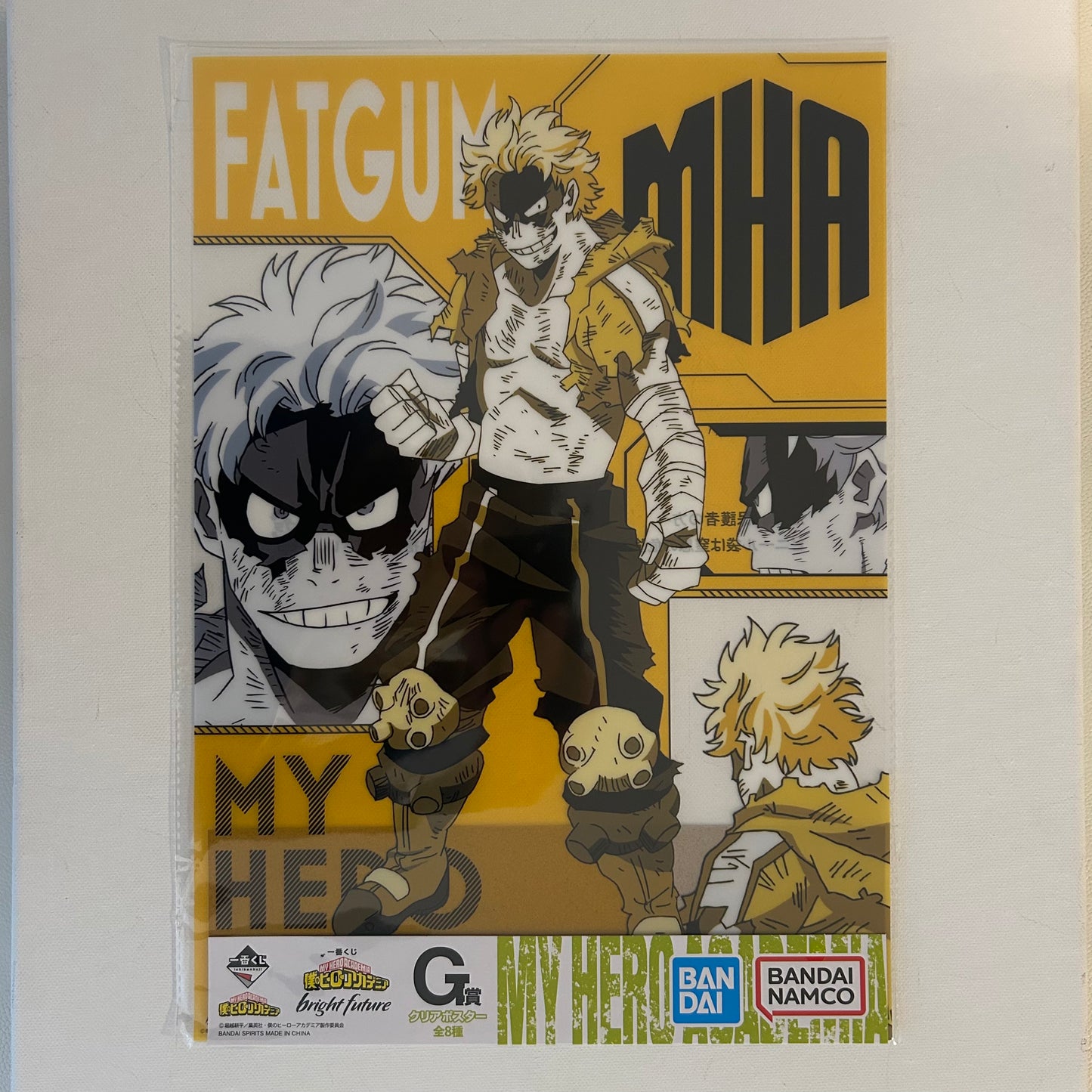 My Hero Academia Fatgum PVC Clear Poster