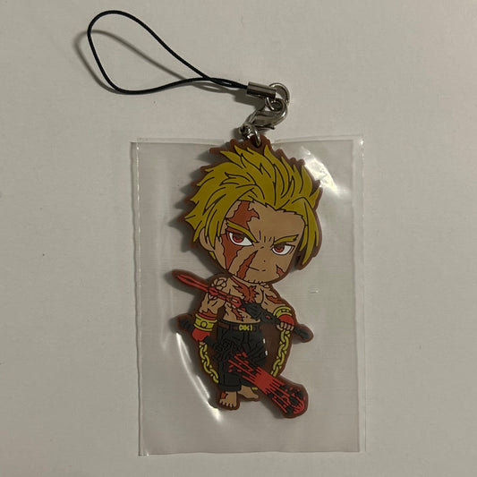 Fate Grand Order Beowulf Rubber Strap Keychain
