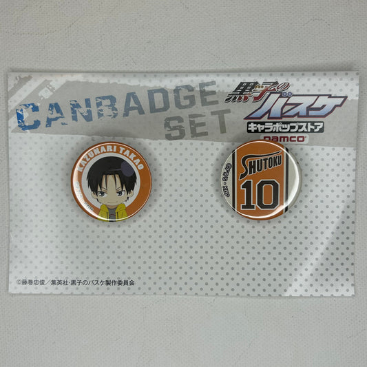 Kuroko's Basketball Kazunari Takao Button Set